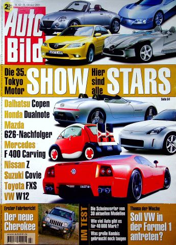 Deckblatt Auto Bild (43/2001)